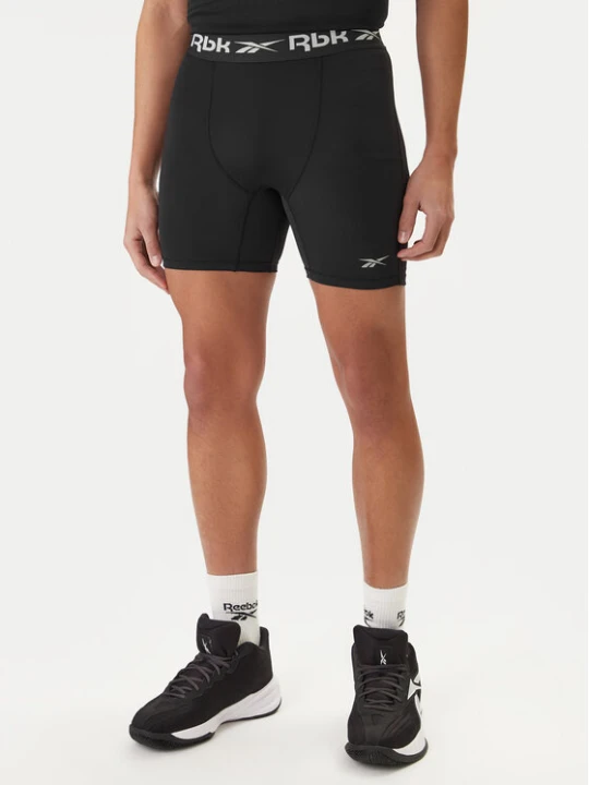 Zdjęcie produktu Reebok Szorty sportowe RK25600CCM Czarny Slim Fit
