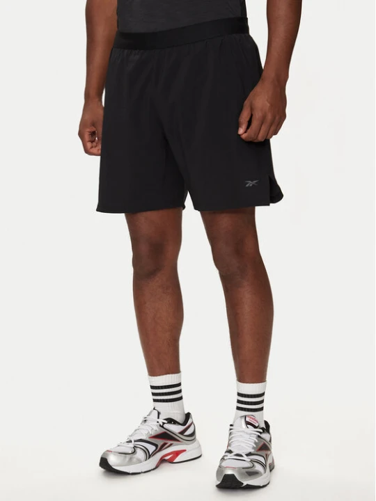 Zdjęcie produktu Reebok Szorty sportowe Speed 3.0 2 In 1 Short REEBOK-100065102 Czarny Regular Fit