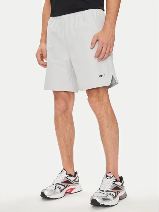 Zdjęcie produktu Reebok Szorty sportowe Strength 100075594 Szary Regular Fit