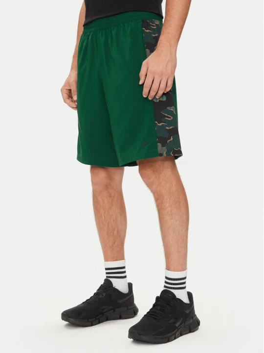 Zdjęcie produktu Reebok Szorty sportowe Train Motion 100075354 Zielony Regular Fit