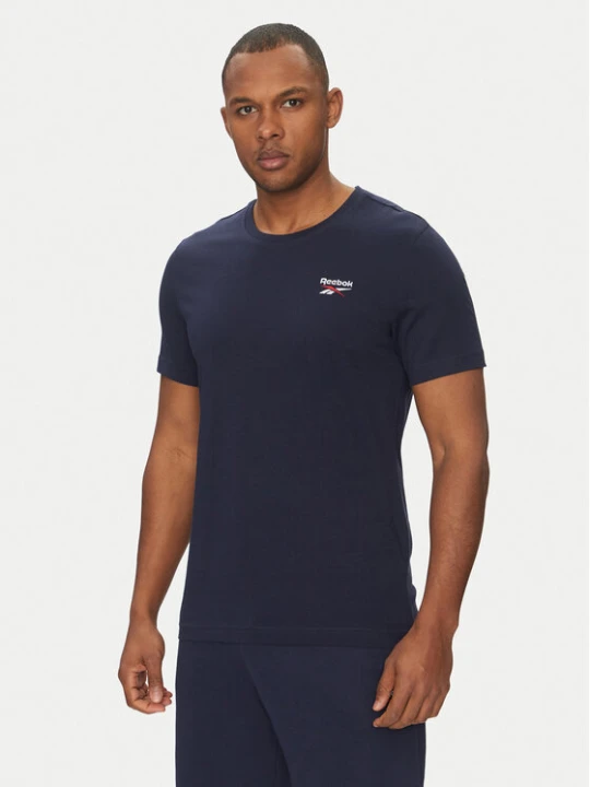 Zdjęcie produktu Reebok T-Shirt 100059647 Granatowy Regular Fit