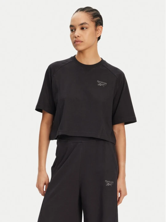 Zdjęcie produktu Reebok T-Shirt 100214092 139-18-00 Czarny Regular Fit