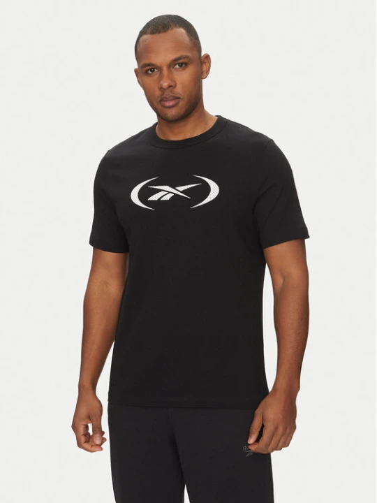 Zdjęcie produktu Reebok T-Shirt 100214159 Czarny Regular Fit
