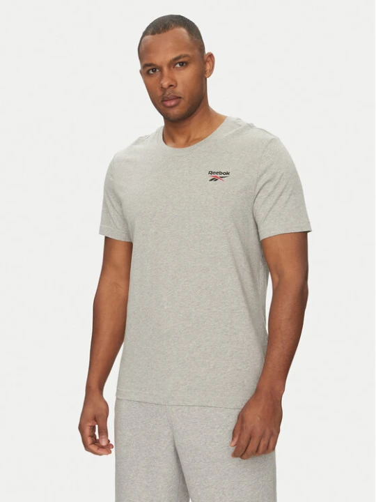 Zdjęcie produktu Reebok T-Shirt 100221743 Szary Regular Fit
