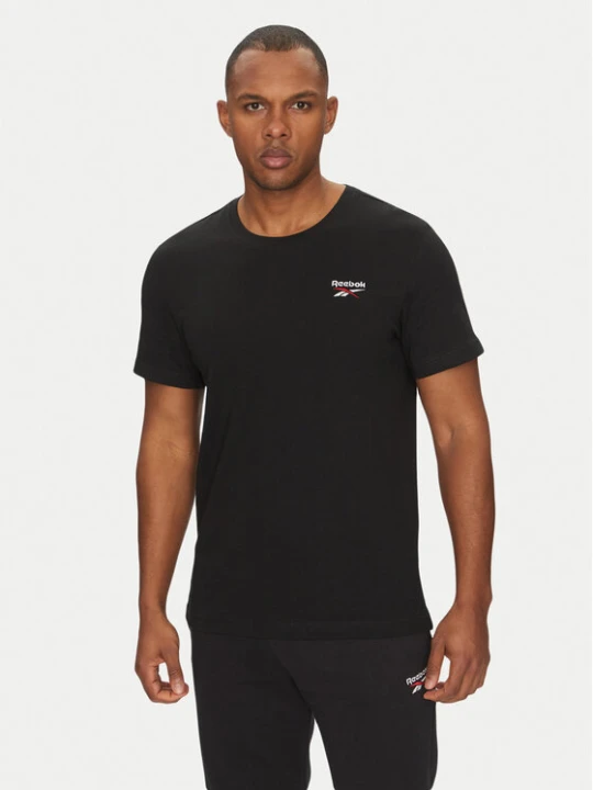 Zdjęcie produktu Reebok T-Shirt 100221874 Czarny Regular Fit