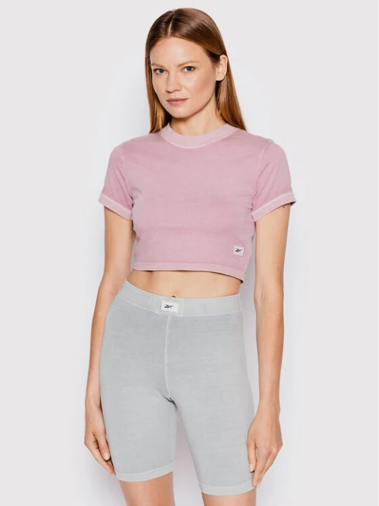 Zdjęcie produktu Reebok T-Shirt Classics Natural Dye HK4967 Różowy Slim Fit