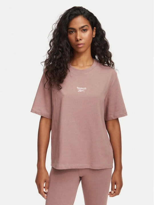Zdjęcie produktu Reebok T-Shirt Gisela RK25709CCW Brązowy Regular Fit