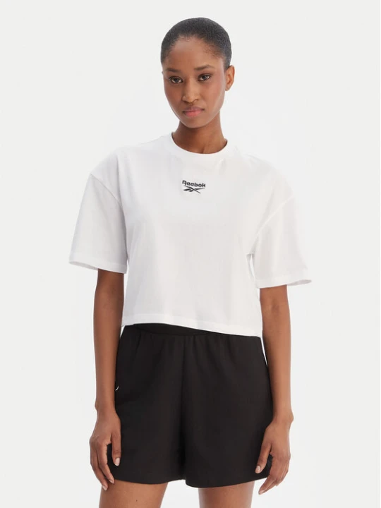 Zdjęcie produktu Reebok T-Shirt Klara RK25503CCW Biały Relaxed Fit
