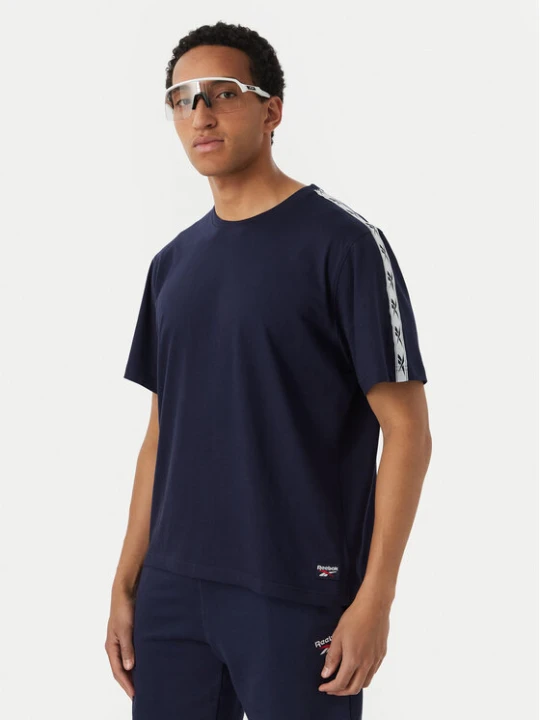 Zdjęcie produktu Reebok T-Shirt Nico RK25724CCM Granatowy Regular Fit