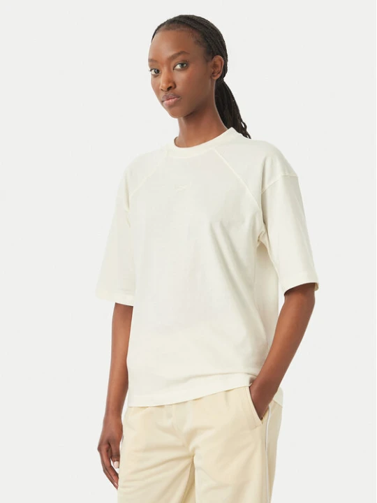 Zdjęcie produktu Reebok T-Shirt Reebok X Ewa Chodakowska Mila RK25977CCW Beżowy jasny Regular Fit
