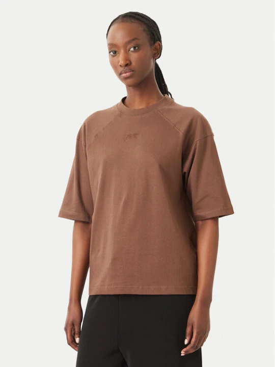 Zdjęcie produktu Reebok T-Shirt Reebok X Ewa Chodakowska Mila RK25977CCW Brązowy Regular Fit