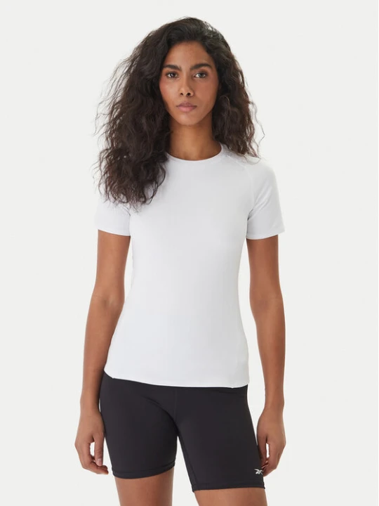 Zdjęcie produktu Reebok T-Shirt Reebok x Ewa Chodakowska RK25613CCW Biały Slim Fit