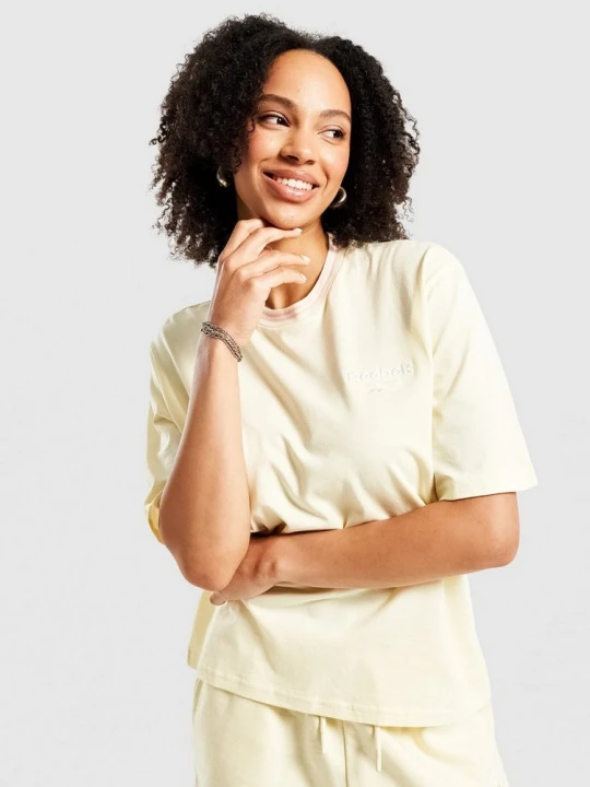 Zdjęcie produktu Reebok T-Shirt Retro Boxy Ss kremowy