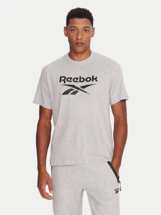 Zdjęcie produktu Reebok T-Shirt RK25141CCM Szary Regular Fit