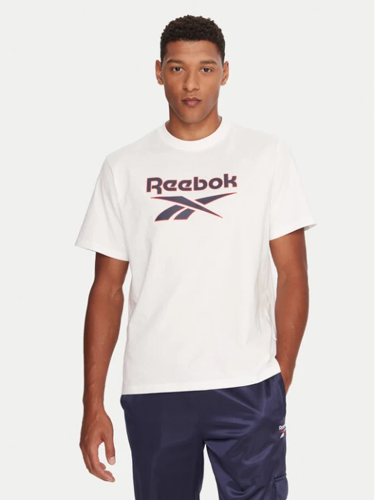 Zdjęcie produktu Reebok T-Shirt RK25157CCM Biały Regular Fit