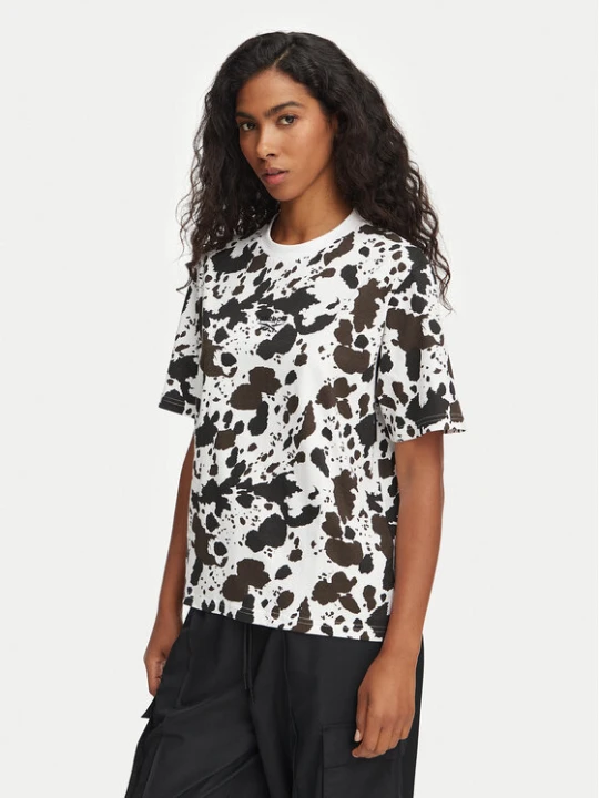 Zdjęcie produktu Reebok T-Shirt Ruta RK25711CCW Brązowy Regular Fit