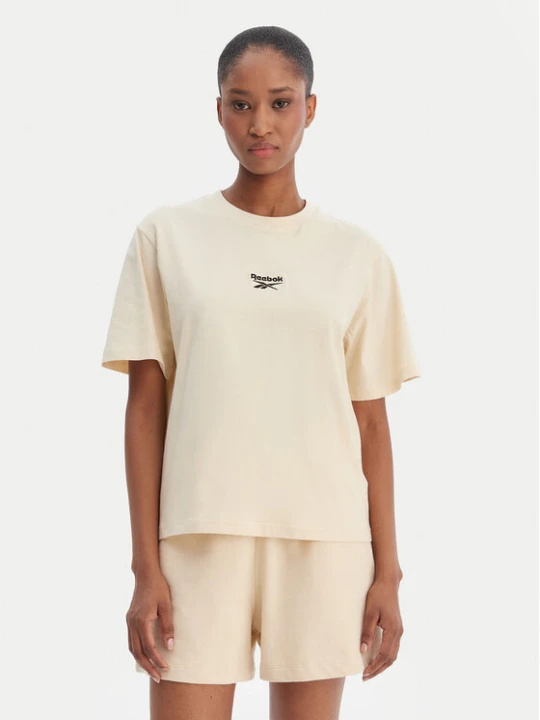 Zdjęcie produktu Reebok T-Shirt Suzie RK25505CCW Beżowy Relaxed Fit