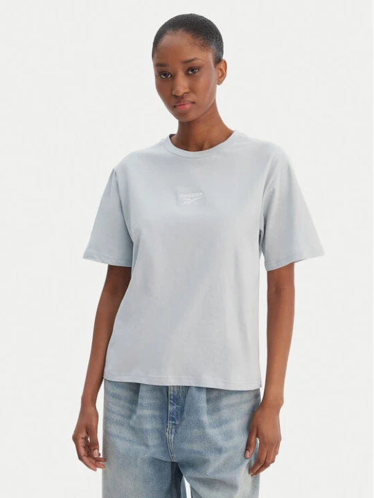 Zdjęcie produktu Reebok T-Shirt Suzie RK25505CCW Błękitny Relaxed Fit Niebieski jasny