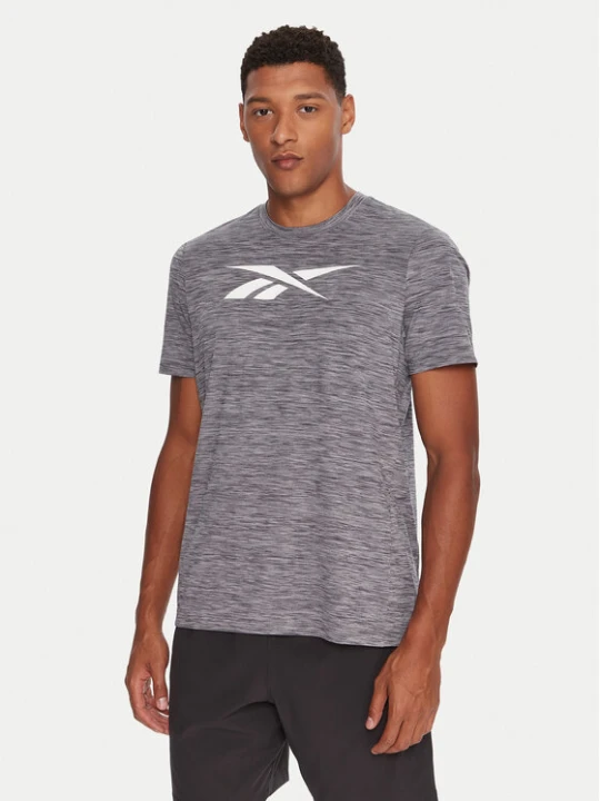 Zdjęcie produktu Reebok T-Shirt Vector Standard RK25179CCM Szary Regular Fit