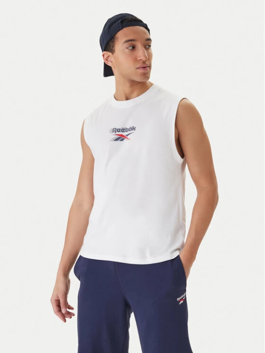 Zdjęcie produktu Reebok Tank top Bradshaw RK25560CCM Biały Regular Fit