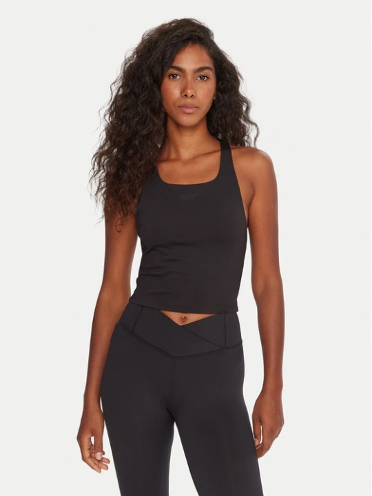 Zdjęcie produktu Reebok Top RK25188CCW Czarny Slim Fit