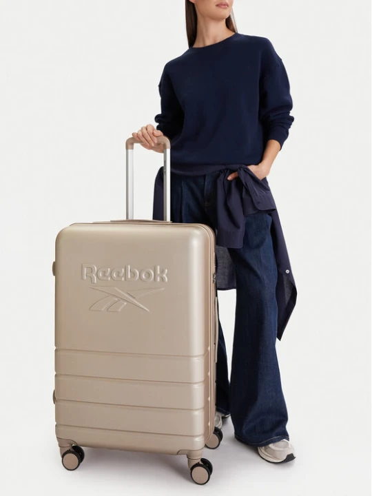 Zdjęcie produktu Reebok Walizka duża CEO-RBK-WAL-001-07-CCC-L Beżowy