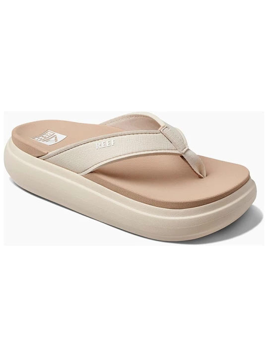 Zdjęcie produktu Reef Japonki "Cushion Bondi" w kolorze kremowym rozmiar: 41