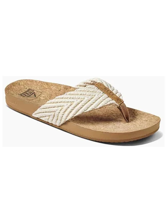 Zdjęcie produktu Reef Japonki "Cushion Strand" w kolorze beżowym rozmiar: 40
