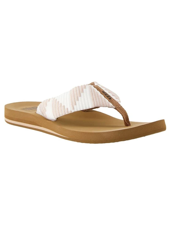 Zdjęcie produktu Reef Japonki "Spring" w kolorze jasnobrązowo-beżowym rozmiar: 37, 5