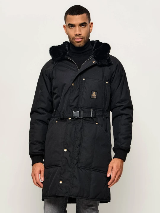 Zdjęcie produktu RefrigiWear Parka | Regular Fit | shearling czarny