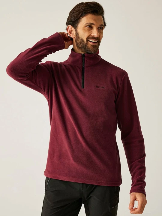 Zdjęcie produktu Regatta Bluza polarowa "Thompson" w kolorze bordowym rozmiar: 3XL