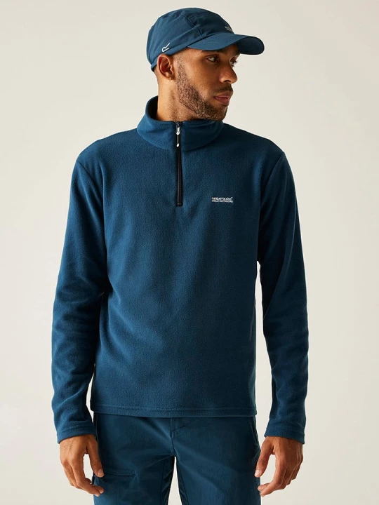 Zdjęcie produktu Regatta Bluza polarowa "Thompson" w kolorze niebieskim rozmiar: L
