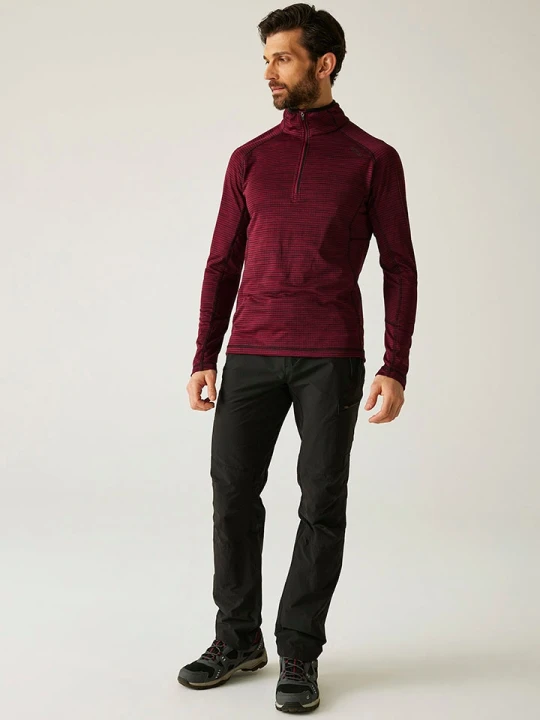 Zdjęcie produktu Regatta Bluza polarowa "Yonder II" w kolorze bordowym rozmiar: XL