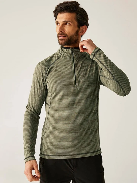 Zdjęcie produktu Regatta Bluza polarowa "Yonder II" w kolorze khaki rozmiar: 4XL