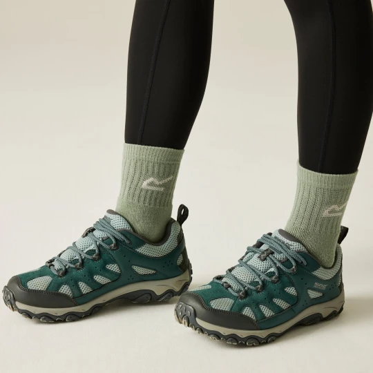 Zdjęcie produktu Regatta Buty damskie trekkingowe niskie z membraną Edgepoint IV Zielony