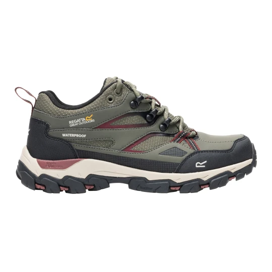Zdjęcie produktu Regatta Buty damskie trekkingowe niskie z membraną Holcombe III Zielony