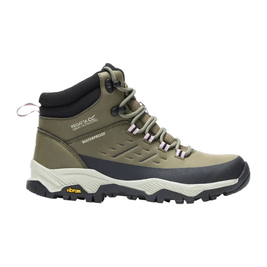 Zdjęcie produktu Regatta Buty damskie trekkingowe wysokie z membraną Blake Vibram Zielony