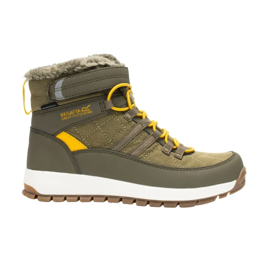 Zdjęcie produktu Regatta Buty dziecięce casual z membraną Elbourne Jnr ocieplane Zielony