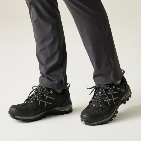Zdjęcie produktu Regatta Buty męskie trekkingowe niskie z membraną Samaris III Czarny