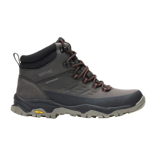 Zdjęcie produktu Regatta Buty męskie trekkingowe wysokie z membraną Blake Vibram Brązowy