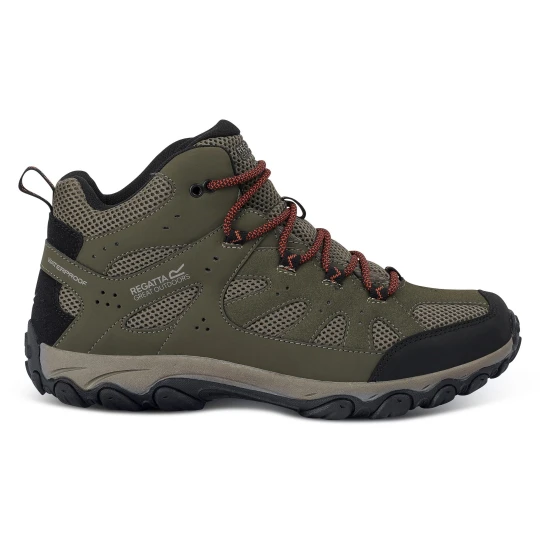 Zdjęcie produktu Regatta Buty męskie trekkingowe wysokie z membraną Edgepoint IV Zielony