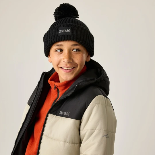 Zdjęcie produktu Regatta Czapka dziecięca beanie Connora Czarny