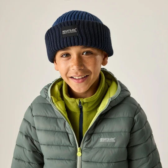 Zdjęcie produktu Regatta   Czapka dziecięca beanie Connora Fisherman Niebieski