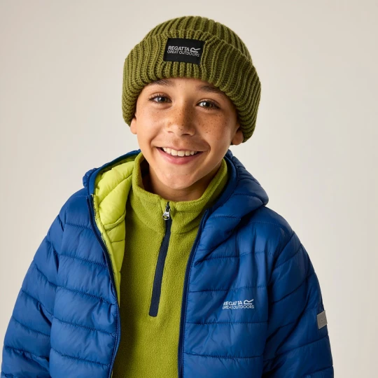 Zdjęcie produktu Regatta Czapka dziecięca beanie Connora Fisherman Zielony