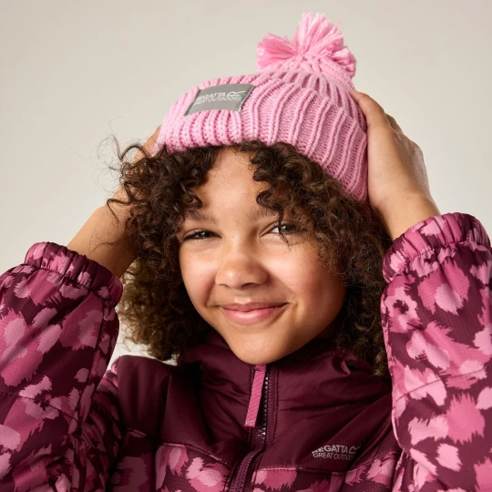 Zdjęcie produktu Regatta Czapka dziecięca beanie Connora Różowy