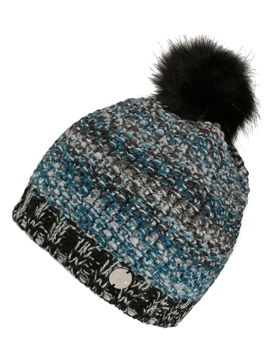 Zdjęcie produktu Regatta Czapka "Frosty Hat V" w kolorze niebiesko-czarno-szarym rozmiar: onesize