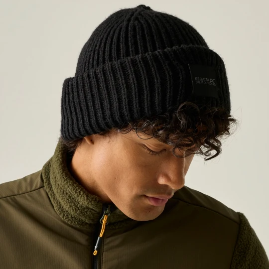 Zdjęcie produktu Regatta Czapka unisex beanie Connora Fisherman Czarny