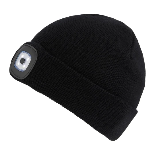 Zdjęcie produktu Regatta Czapka unisex zimowa z latarką Torch Czarny