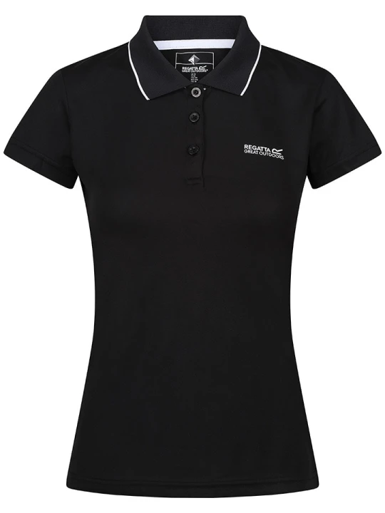 Zdjęcie produktu Regatta Funkcyjna koszulka polo "Maverick V" w kolorze czarnym rozmiar: 48