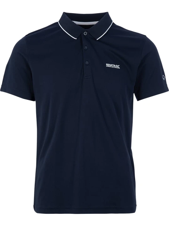 Zdjęcie produktu Regatta Funkcyjna koszulka polo "Maverick V" w kolorze granatowym rozmiar: 3XL
